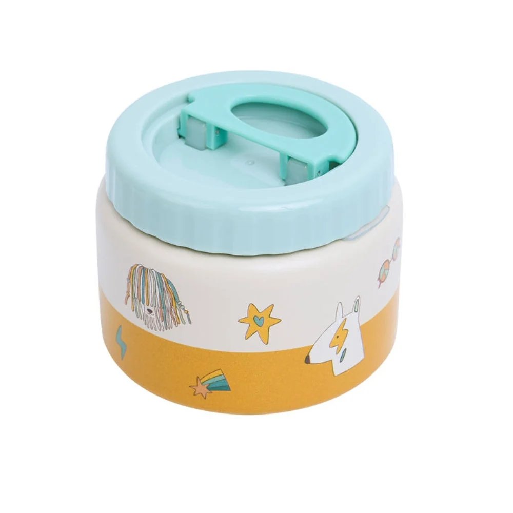 Cotton Cloud børnetermos til frokost Funky Dogs 350 ml