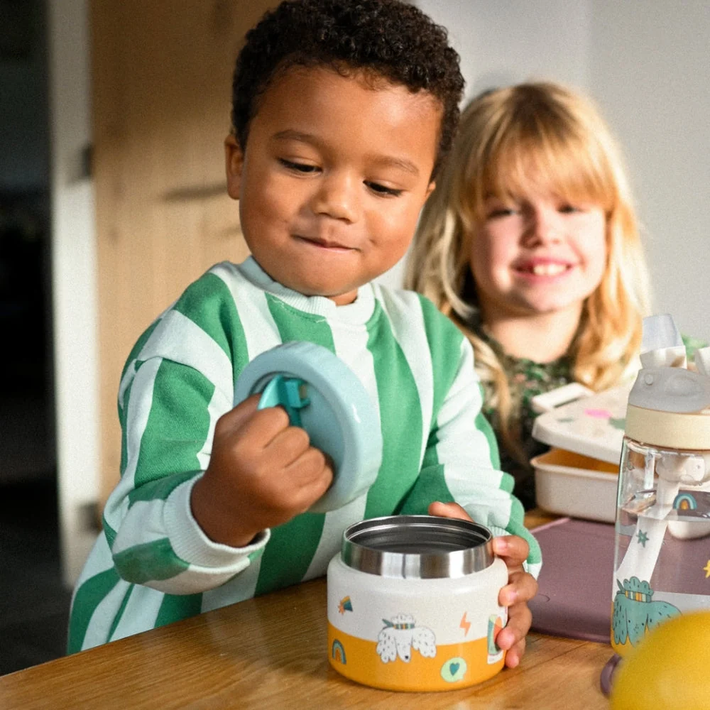 Cotton Cloud børnetermos til frokost Funky Dogs 350 ml