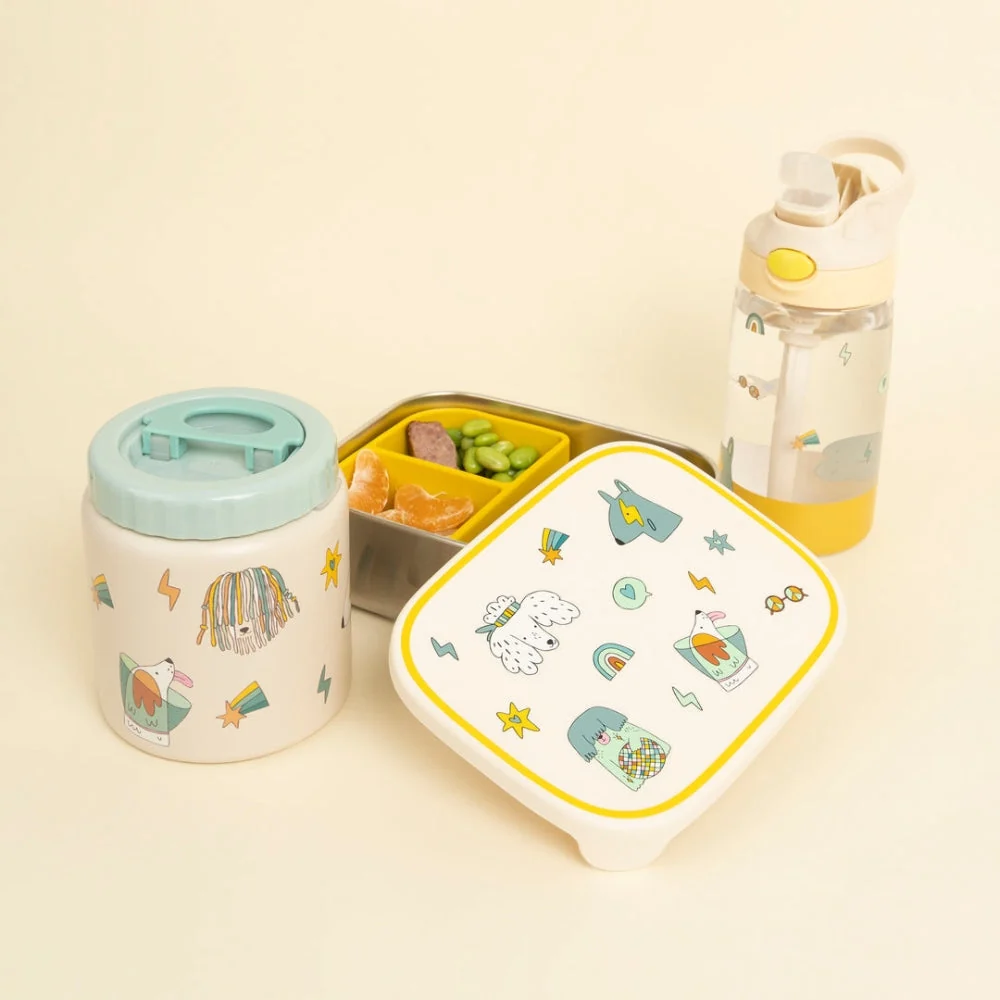 Cotton Cloud børnetermos til frokost Funky Dogs 350 ml
