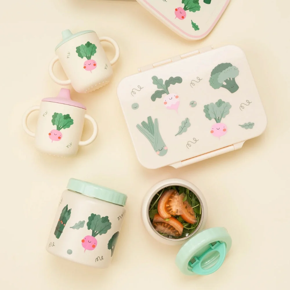 Cotton Cloud børnetermos til frokost Veggie Pals 350 ml