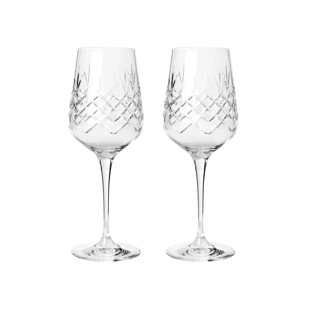 Crispy Monsieur rødvinglas, klar, 2 stk - 45 cl