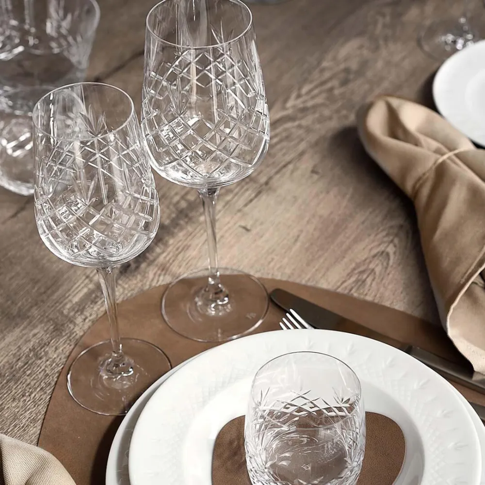 Crispy Monsieur rødvinglas, klar, 2 stk - 45 cl