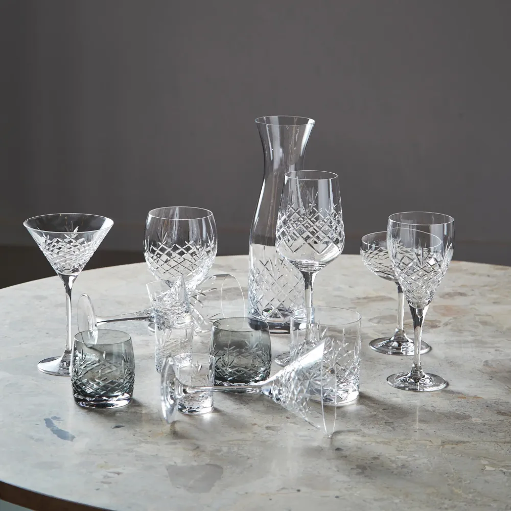 Crispy Monsieur rødvinglas, klar, 2 stk - 45 cl