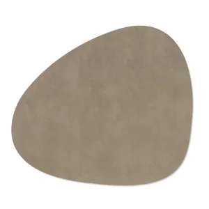 Curve L, dækkeserviet - Nupo Nomad Grey
