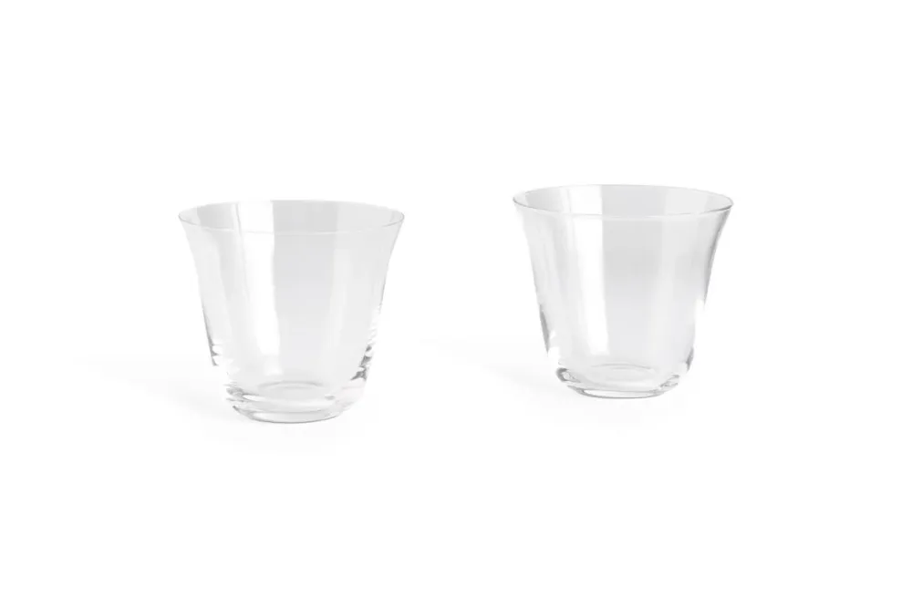 Curve Tumbler vandglas, 2 stk - H8 cm.