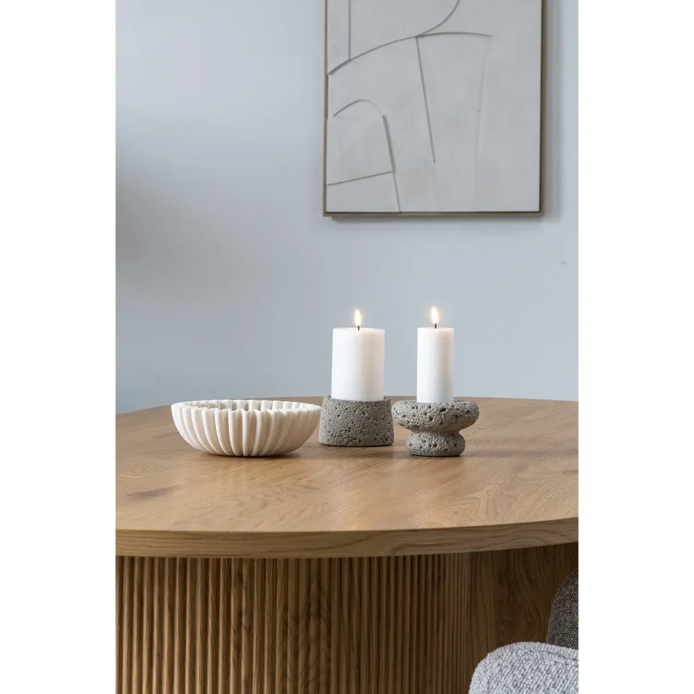 Dekoskål med riller House Nordic