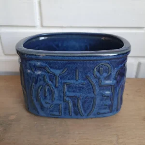 Desiree. Aflang skål/ vase 16 cm. #4010