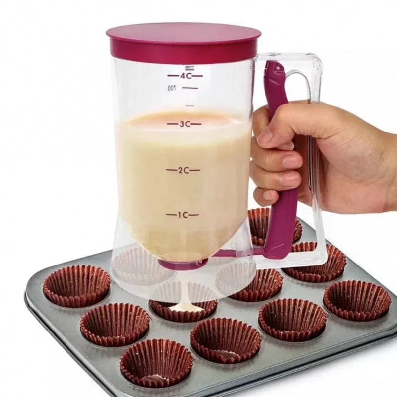 Dispenser til cupcake-dej