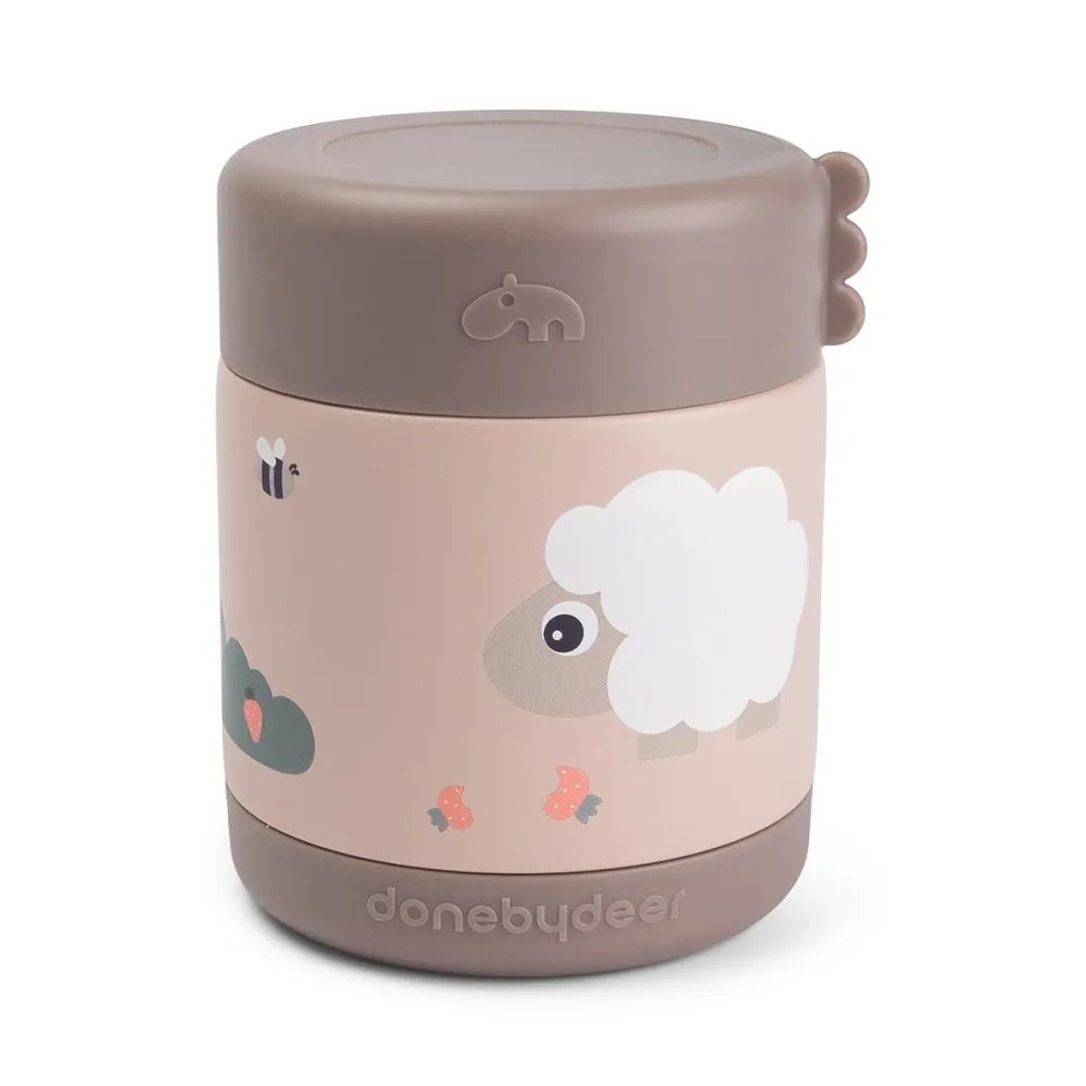Done Deer Baby Lunch Termokande 300 ml Tiny Farm Powder