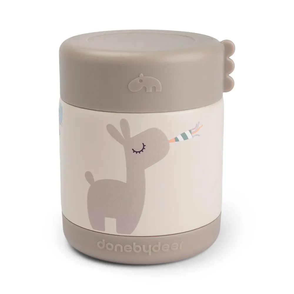 Done Deer Baby Lunch Termokande 300 ml Celebration Sand