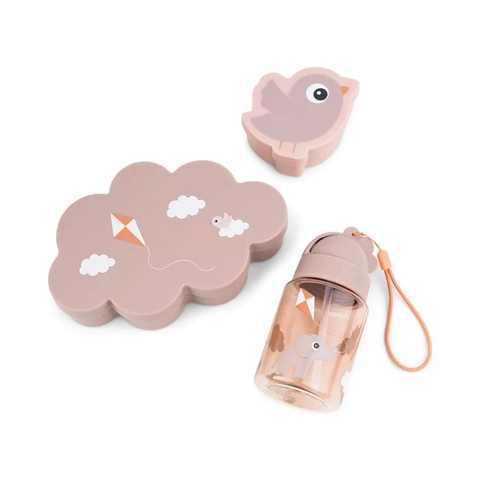 Done Deer baby madkasse og babyflaske sæt Playground Powder