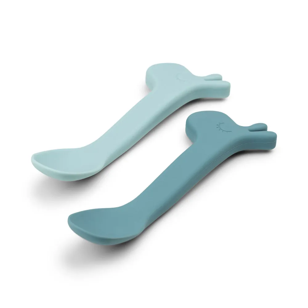 Done Deer Silikone Skeer 2-pack, Lalee - Blue