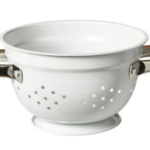 Dørslag/ Sigte Retro Ø17 cm stål hvid