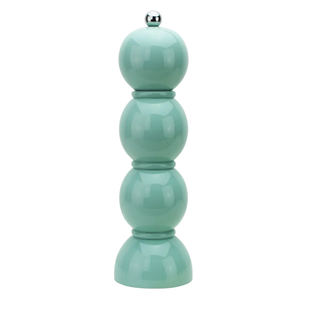 Eau de Nil Bobbin Salt or Pepper Mill