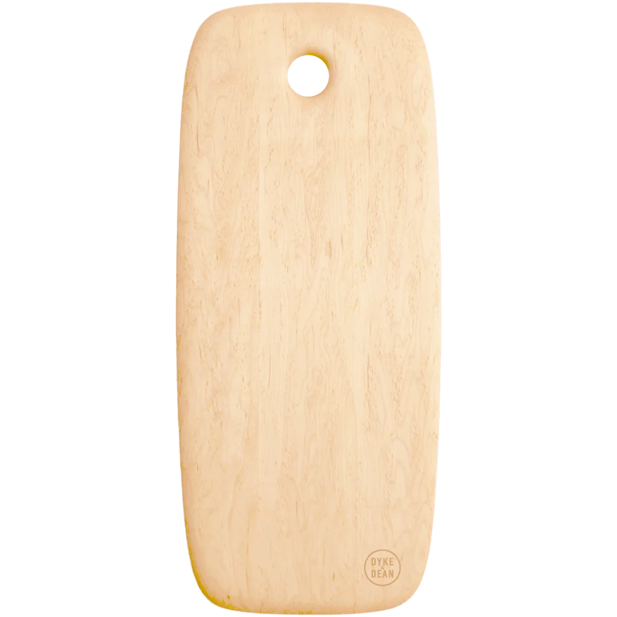 BIRDS EYE MAPLE BREADBOARD 10" X 23" EDWARD WOHL
