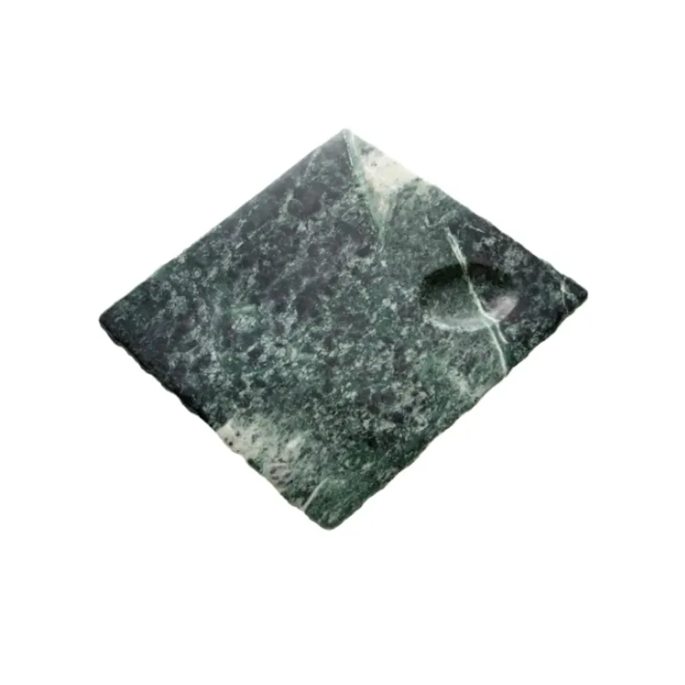 Eksklusivt tallerken eller fad i marmor 35 x 30 cm