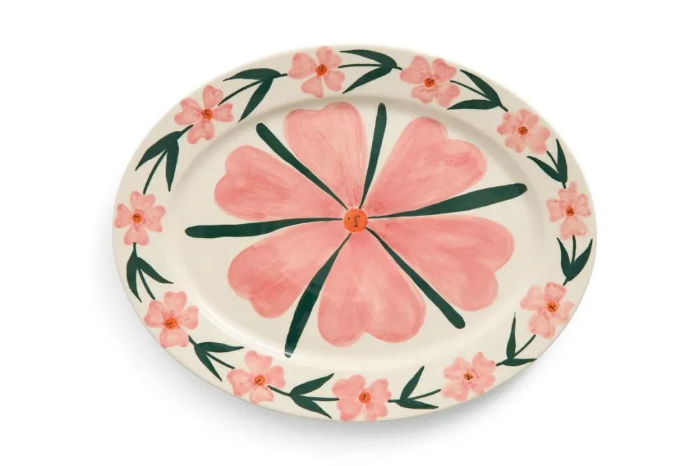 x Emma Kohlmann Josephine Oval fad - L36,5 cm.