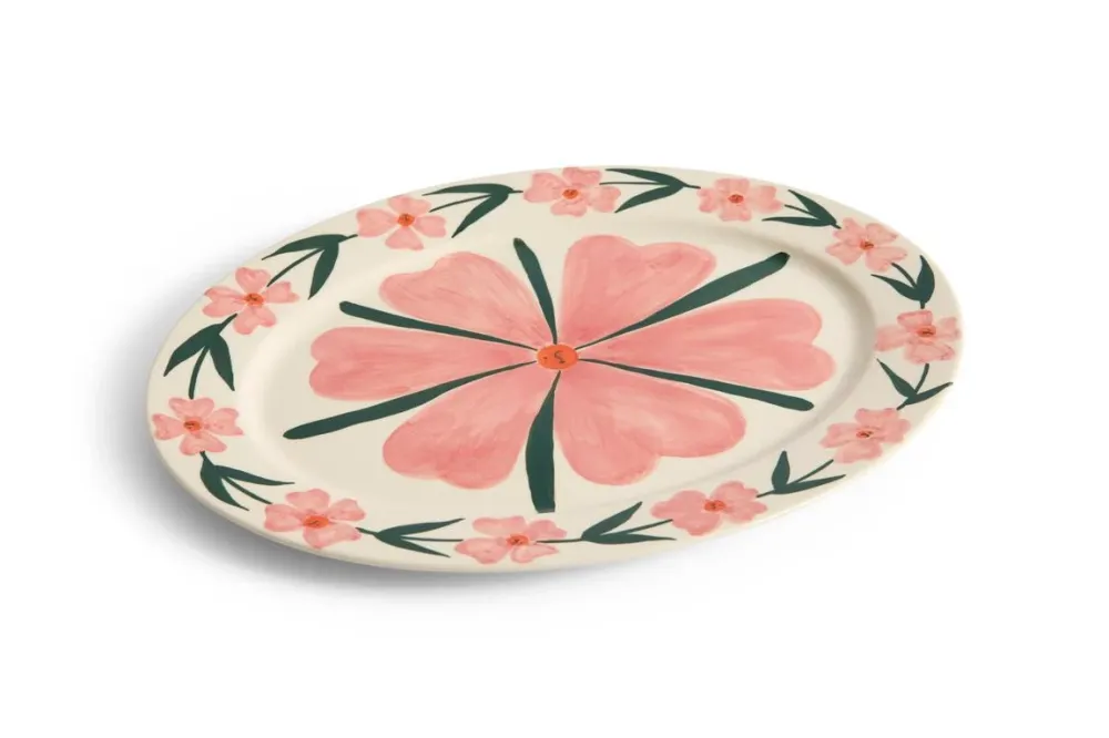 x Emma Kohlmann Josephine Oval fad - L36,5 cm.