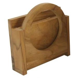 Eude, Foldbar Kopholder Teak, 13,5x15,5x11cm (1 stk)