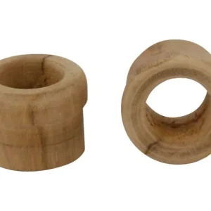 Eude, Greb til dør eller skuffe, Teak Ø 1.5x2.8 cm (par)