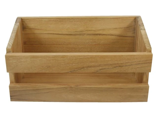 Eude, Opbevaringsreol, Teak, 40x19,5x20 cm (1 stk)