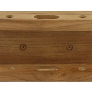 Eude, Opbevaringsstativ til Navigation, Teak, 12x3x8 cm (1 stk)