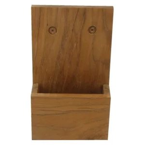 Eude, Smartphone-holder, 7,8x3,5x13,0 cm, Teak (1 stk)