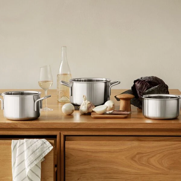 Eva Trio - Grydesæt 3 dele Multi (kasserolle 1,8 L, gryde 2,2 + 3,6 L)
