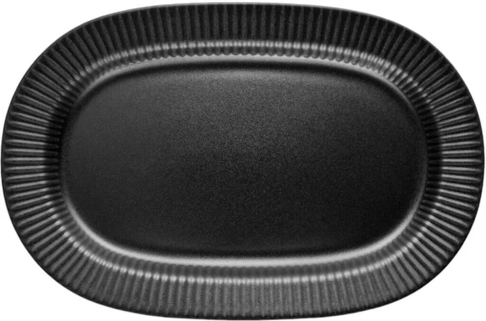 Eva Trio - Legio Nova Serveringsfad 37 x 25 cm Black