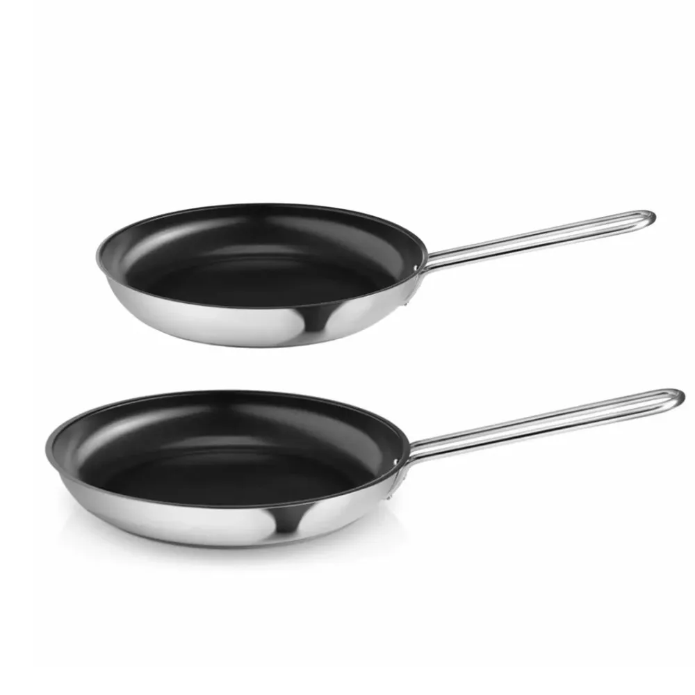 Eva trio - Stegepande med Keramisk Belægning - 24 + 30 cm