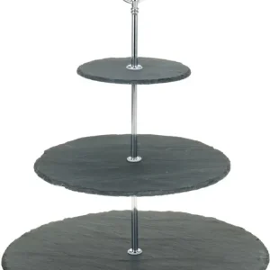 Excellent Houseware - Madstand Skifer - 3 Lag