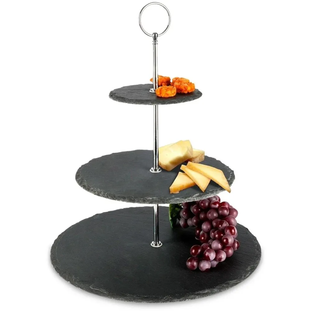 Excellent Houseware - Madstand Skifer - 3 Lag