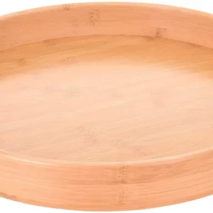 Excellent Houseware - Serveringsbakke - Rund i Bambus Ø40 cm