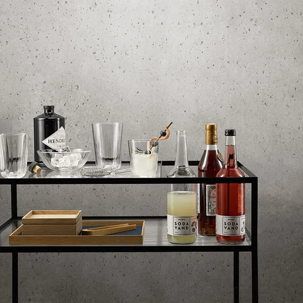 Facet drikkeglas 34 cl - 4 stk