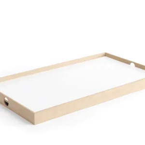 Flip bakke, sort/hvid - L: 60 cm.