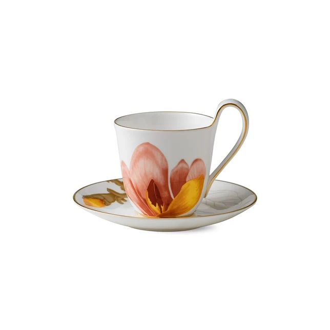 Flora højhankskop og underkop, Magnolia - 27 cl.