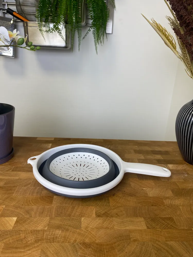 Foldbart dørslag med håndtag 20 cm