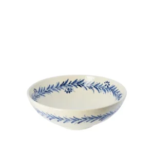 Frugtskål, Floral Blue - Ø28 cm.