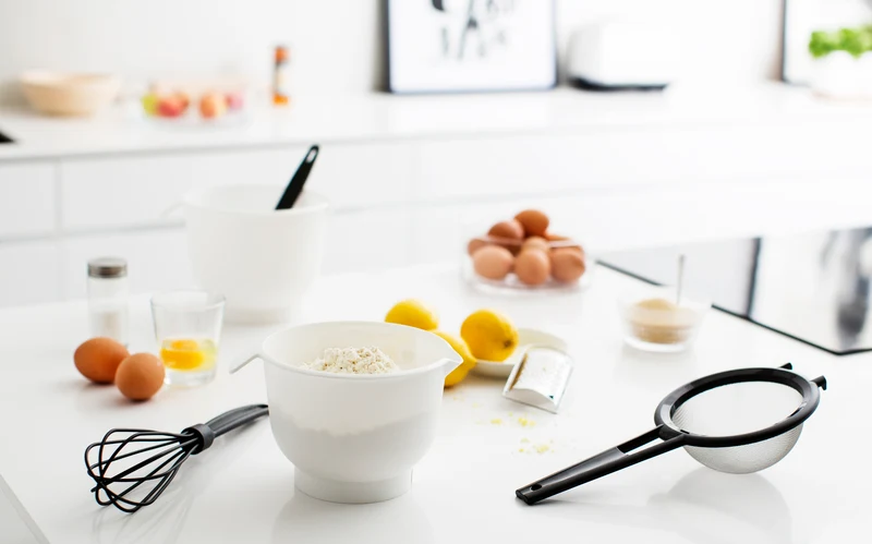 GastroMax - Mixa Line røreskåle 3 stk - Hvid