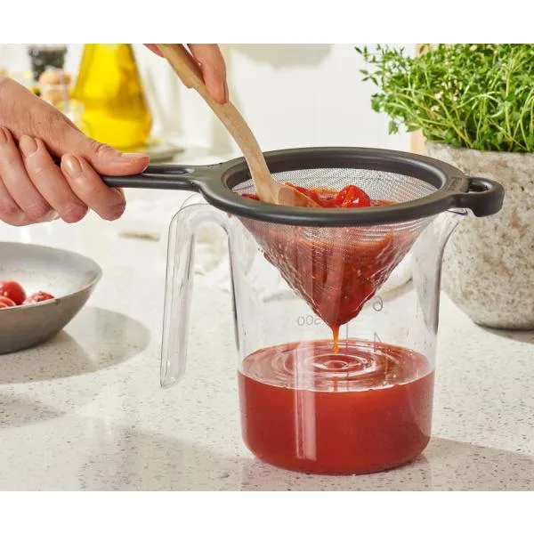 GastroMax - Te- og sauce si - Ø15cm - Sort