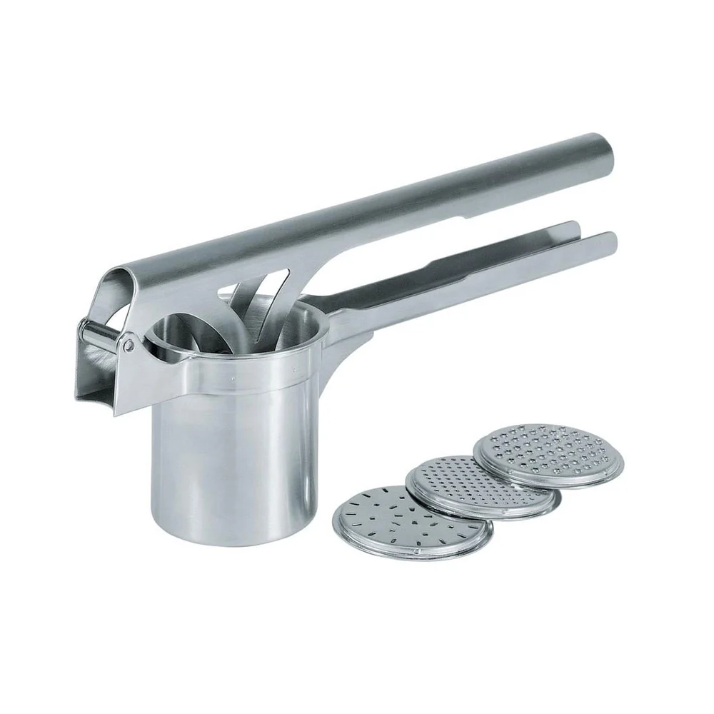 Gefu Tri Star Potato and Spaetzle Press med 3 diske