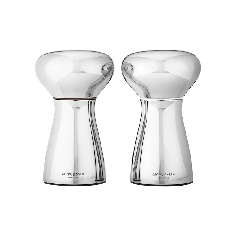 Georg Jensen - Alfredo - Salt og peberkværn - Lille - Rustfri