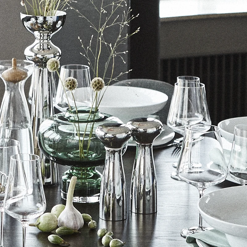 Georg Jensen - Alfredo - Salt og peberkværn - Rustfri