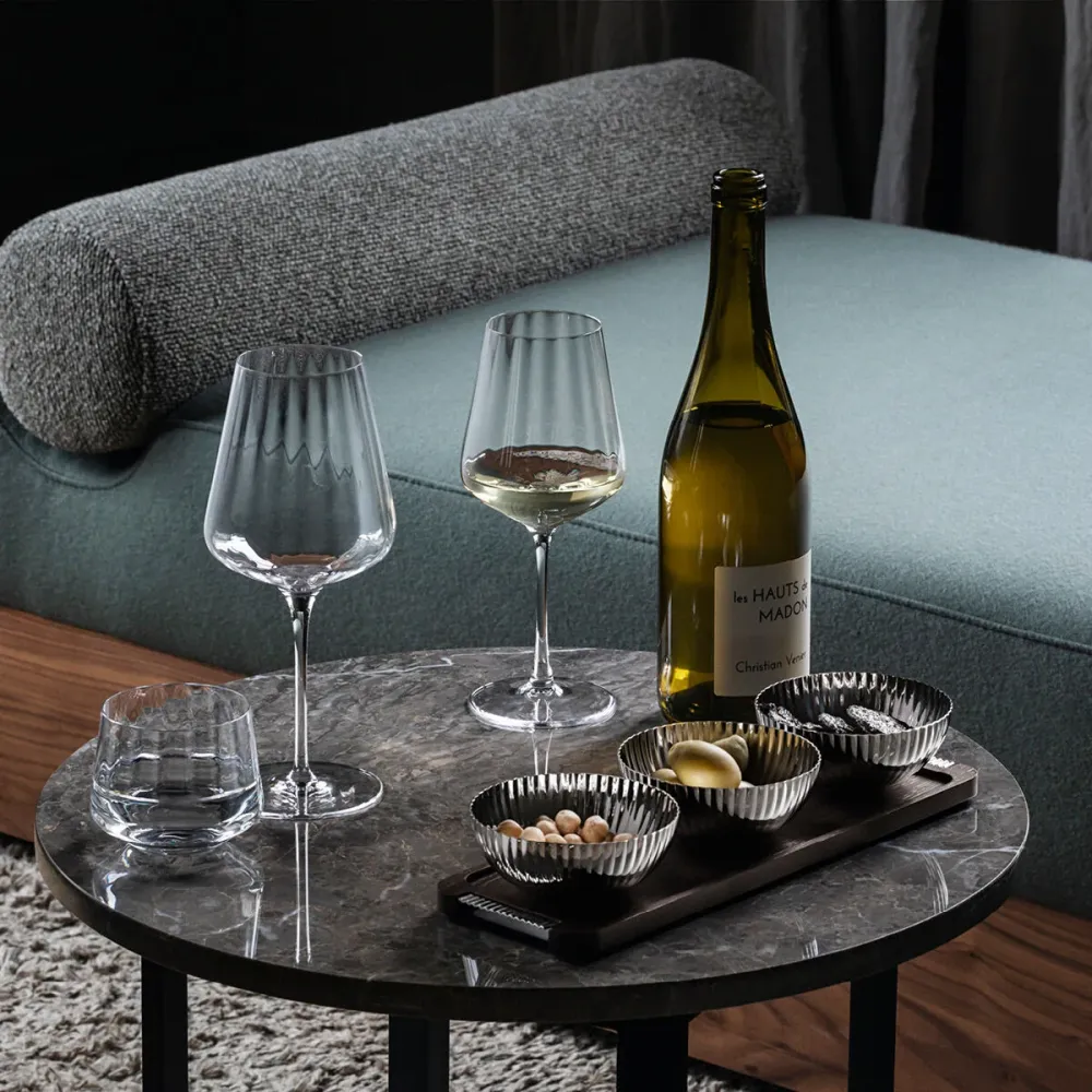 Georg Jensen - Bernadotte - Hvidvinsglas - 43 cl - 6 stk.