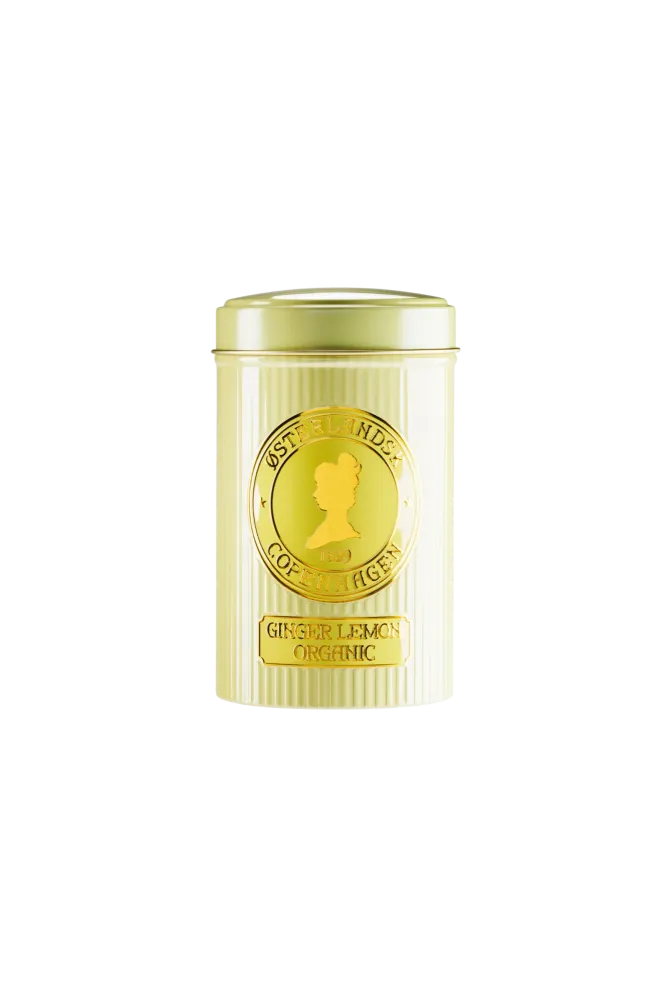 Ginger & Lemon Green te i dåse - 125g