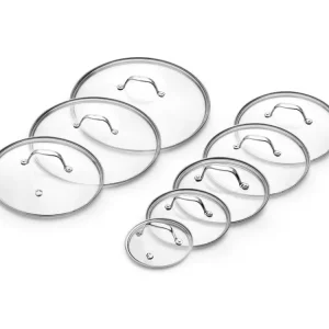 GLASLÅGSSÆT 14/18/20/24/26/28/30/32 CM – 8 DELE