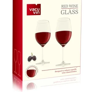 Glass Wine Red Set 2