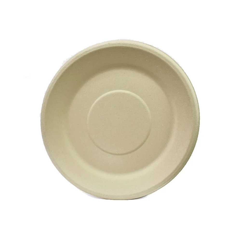 Greenlid Plant Fiber Round Compostable Plate 179ml