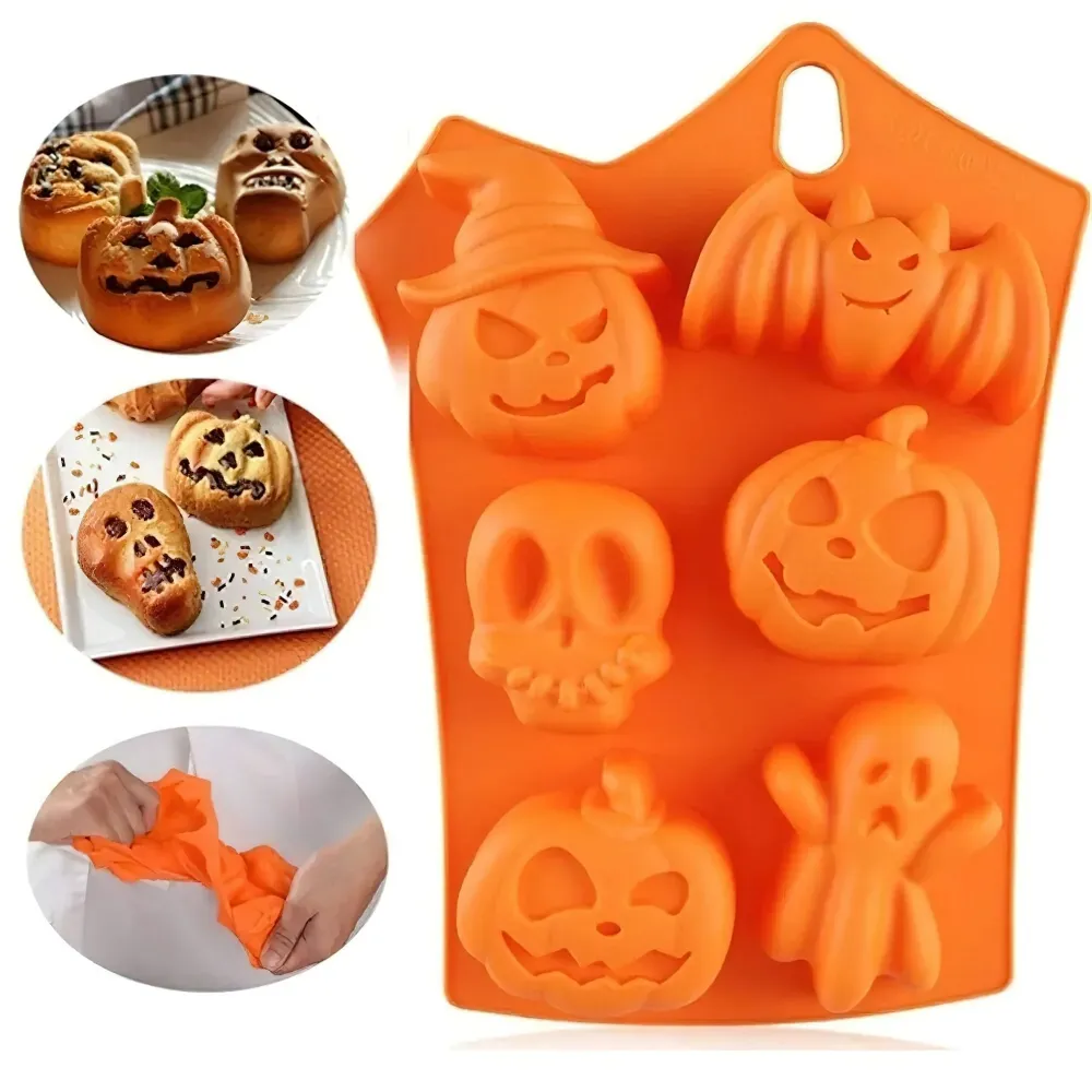 Halloween-kageform i silikone