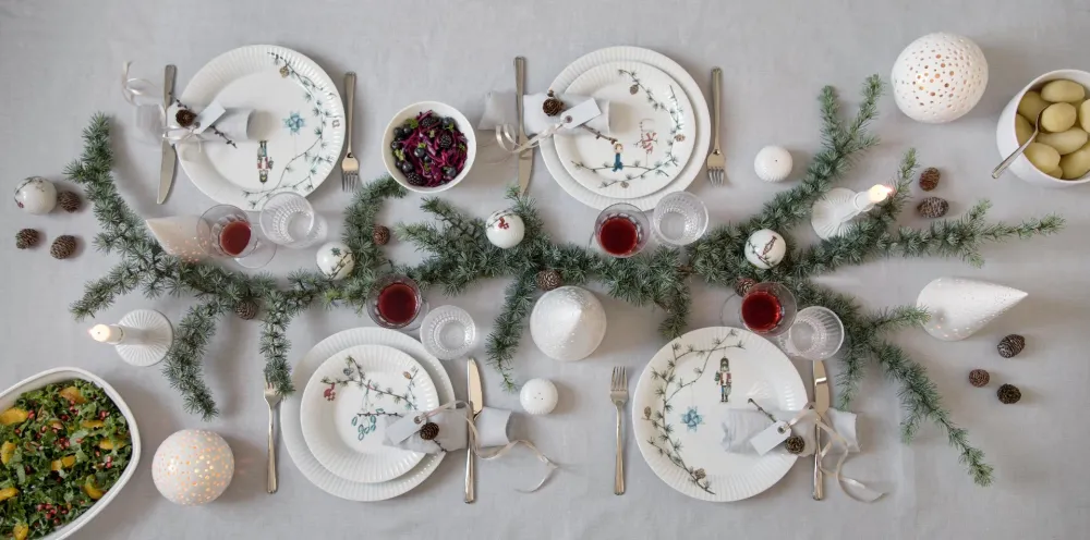 Hammershøi Christmas tallerken - Ø: 22 cm.